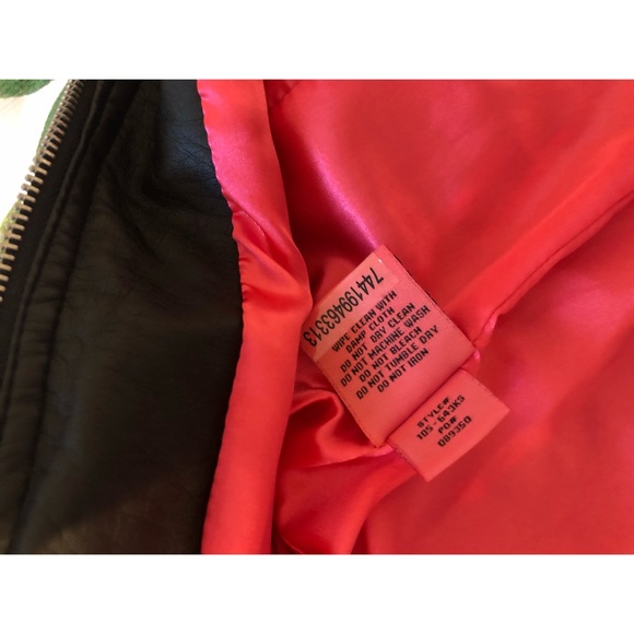 L2 Faux Leather Jacket - Picture 7 of 8